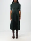 Hugo Boss Dress Boss Woman Color Green In Grün