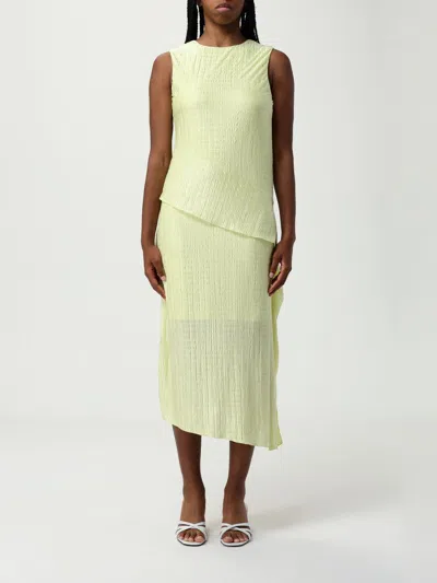 Hugo Boss Kleider Boss Damen Farbe Limette In Yellow