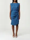 Hugo Boss Kleider Boss Damen Farbe Teal In Blue