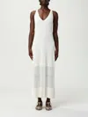 Hugo Boss Kleider Boss Damen Farbe Weiss In White