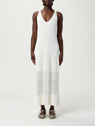 Hugo Boss Kleider Boss Damen Farbe Weiss In White