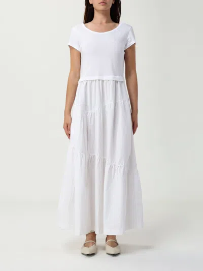 Hugo Boss Kleider Boss Damen Farbe Weiss In White