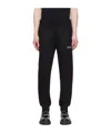 Hugo Boss Drochers Cotton Track Pants In Black