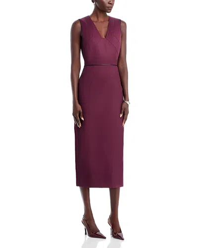 Hugo Boss Drumialdan Dress In Purple
