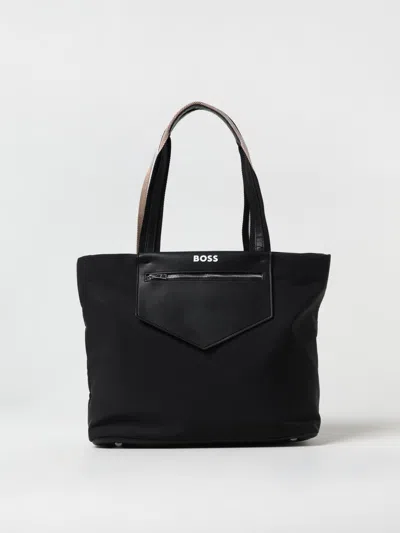 Hugo Boss Duffel Bag Kids Boss In Brown