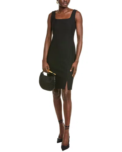 Hugo Boss Dulata Sheath Dress In Black