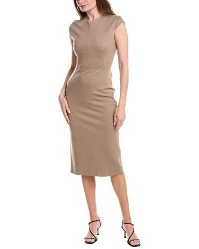 Hugo Boss Dulisa Mini Dress In Brown