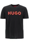 Hugo Boss Cotton-jersey Regular-fit T-shirt With Contrast Logo