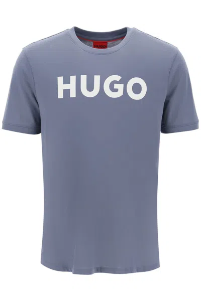 Hugo Boss Dulivio Logo T-shirt In Blue