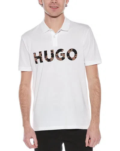 Hugo Boss Dupolac Polo Shirt In White