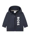 Hugo Boss Durable Longsleeve Coat In Blue
