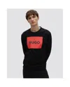 Hugo Boss Duragol222 Large Label Logo Mens Sweatshirt Nos