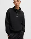 Hugo Boss Durty244 Mens 1/4 Zip Sweatshirt