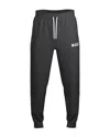 Hugo Boss Ease Cotton Logo Print Joggers Regular Fit In Medium Grey