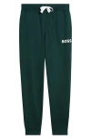 Hugo Boss Ease Pajama Joggers In Green