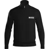 Hugo Boss Ease Track Jacket In Black