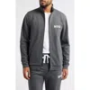 Hugo Boss Ease Track Jacket In Gray