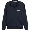 Hugo Boss Ease Track Jacket In Navy