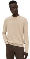 Hugo Boss Ebello Crew Neck Sweater Light Beige In Light Beige