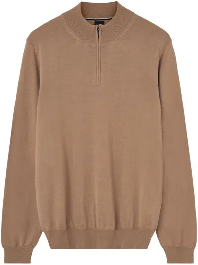 Hugo Boss Ebenji Sweater In Neutrals