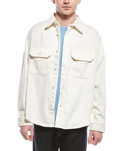 Hugo Boss Ebolt Wool-blend Shirt Jacket