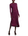 Hugo Boss Ecamo Dress In Purple