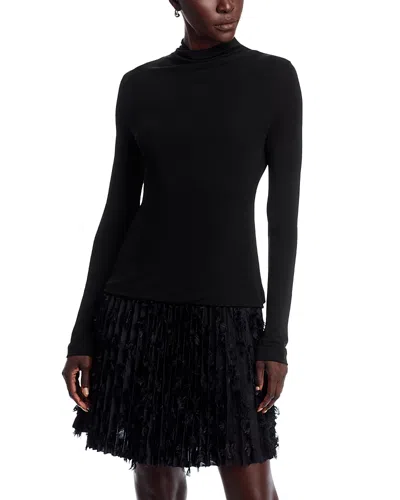 Hugo Boss Ecicla Mini Dress In Black