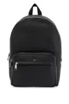 Hugo Boss Eco-leather Backpack In Black