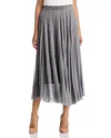 Hugo Boss Edrisa Pleated Maxi Skirt In Gray