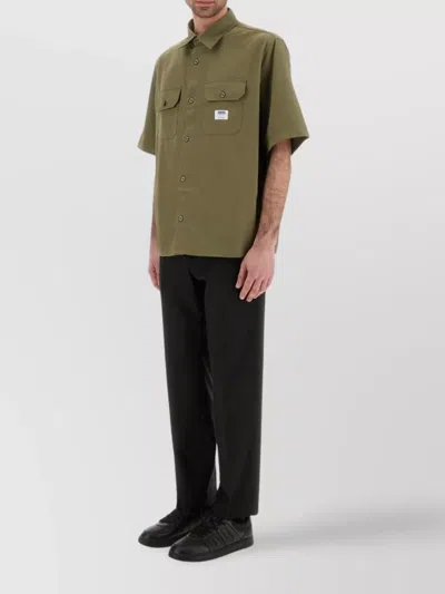 HUGO BOSS "EKYNO" SHIRT WITH SHORT SLEEVES AND CHEST POCKETS