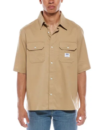Hugo Boss Ekyno Shirts In Brown