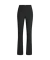 Hugo Boss Elastic Plain Knitted Casual Trousers In Black