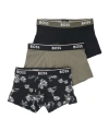 HUGO BOSS ELASTIC WAIST BRIEFS THREE-PACK