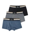 HUGO BOSS ELASTIC WAIST BRIEFS THREE-PACK