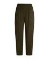 Hugo Boss Elastic Waist Casual Pants In Black