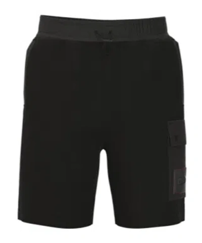 Hugo Boss Elastic Waist Shorts In Black