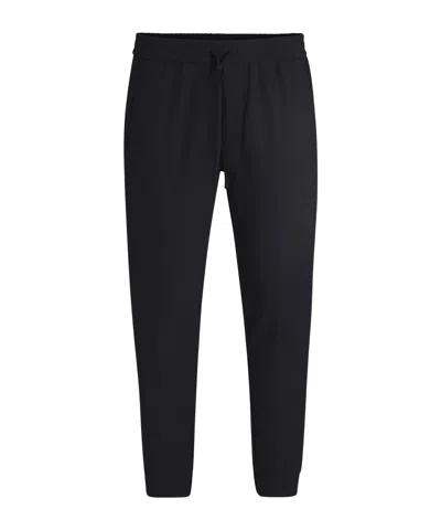 Hugo Boss Elastic Waist Sweatpants In Black