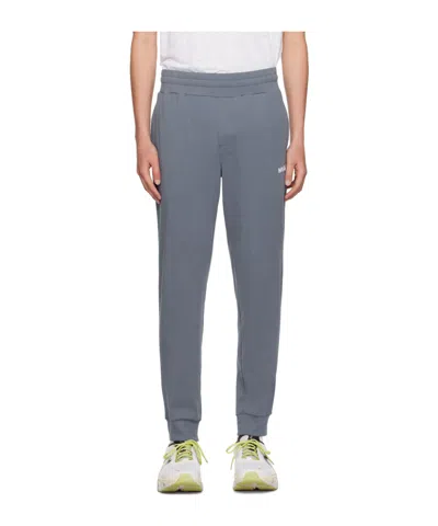 Hugo Boss Elastic Waist Sweatpants In Gray