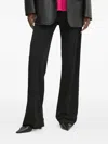 Hugo Boss Elastic-waist Trousers In Black