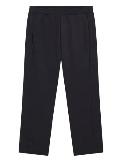 Hugo Boss Elastic-waist Trousers In Blue