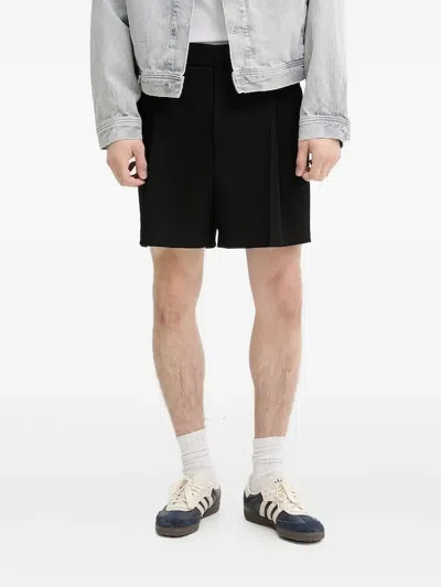Hugo Boss Elastic-waistband Shorts In Black