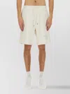 Hugo Boss Elastic Waistband Shorts With Back And Side Pockets