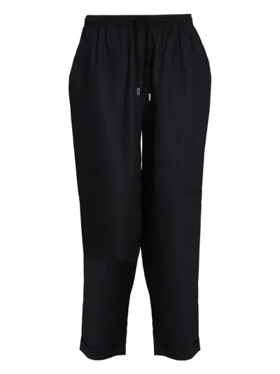 HUGO BOSS ELASTICATED DRAWSTRING TROUSERS