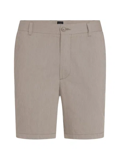 Hugo Boss Elasticated Shorts In Neutral