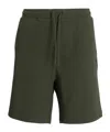 Hugo Boss Elasticated-waist Jersey Shorts In Black