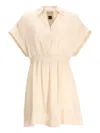 Hugo Boss Minikleid Mit Elastischer Taille In Yellow