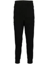 Hugo Boss Black Drawstring Track Pants In Black