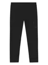 Hugo Boss Regular-fit Tracksuit Bottoms With Decorative Reflective Details In Black
