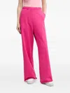 Hugo Boss Elasticated-waistband Track Pants In Pink