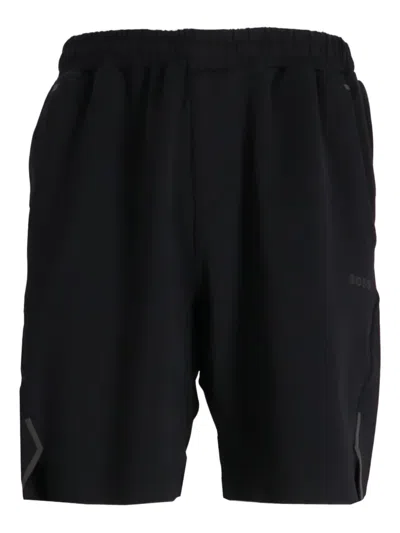Hugo Boss Shorts Mit Elastischem Bund In Black